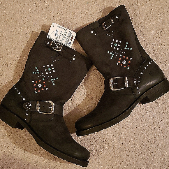 ●SOLD●FRYE 8½ STONE STUDDED - Picture 2 of 16